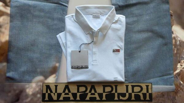Napapijri, Polo,Shirt, S,M,L,XL,XXL,3XL,blau,weiß,dunkelblau,olive – Bild 6