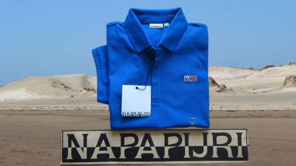 Napapijri, Polo,Shirt, S,M,L,XL,XXL,3XL,blau,weiß,dunkelblau,olive – Bild 5